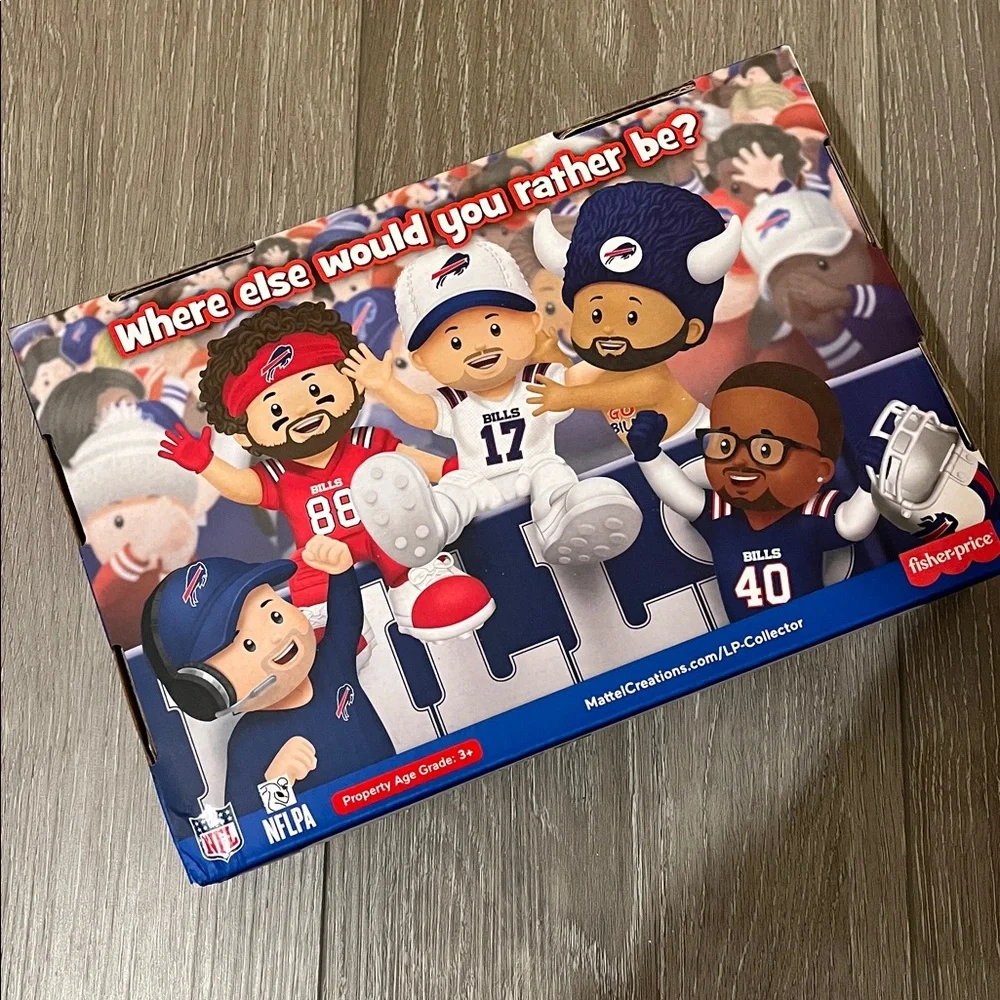 2023 Fisher-Price Little People Collector Buffalo Bills figure set